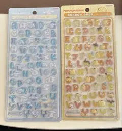 ボンボンドロップシール サンリオ moji シナモン プリン