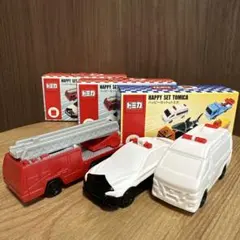マクドナルド ハッピーセット トミカ はたらくくるま3台セット☆