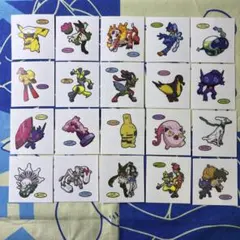 ポケモン デコキャラシール 第215弾 全20種類 コンプリートセット