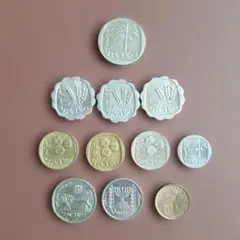 イスラエル 古銭 11枚セット 硬貨のサムネイル