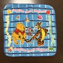 【新品未使用】ディズニー　くまのプーさん ミニタオル ハンカチ