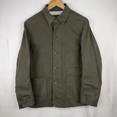 BEAMS PLUS ビームス ヘリンボーン ミリタリー カバーオール S