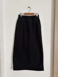 GU ブラック タイトスカート スリット入り