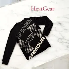 UNDER ARMOUR 【YXL】長袖 カットソー ブラック ロンT