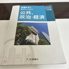 2025 二訂版 共通テスト 公共・政治・経済