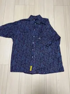 fat ペイズリーシャツ　skinny