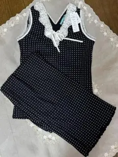 チュチュアンナ　セットアップ　タンク＆パンツ　♡柄　新品・未使用品のサムネイル
