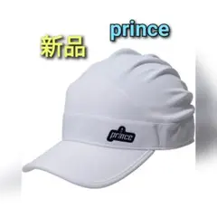 新品　プリンス　レディース　テニス　キャップ　帽子　キャスケット　白　ホワイトのサムネイル