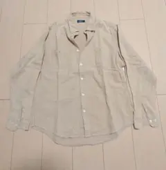 NAVY 長袖シャツ ベージュ Lサイズ 綿100%のサムネイル