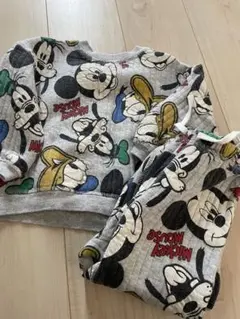 ベビー　キッズ　H&M セットアップ　パジャマ　ディズニー　ミッキー