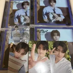 TWS はじめまして ソロジャケット盤 ジフン 4枚 トレカ キーホルダー