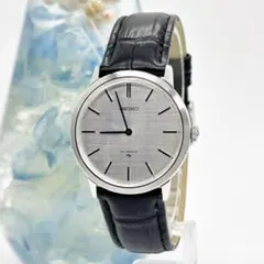 SEIKO 手巻き時計 17JEWELS ブラック - メルカリ