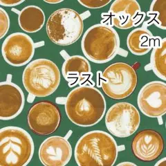 ラスト 2m カフェラテ グリーン オックス