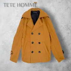 TETE HOMME Pコート 新品未使用 2026年最新】TETE HOMME ピーコートの人気アイテム - メルカリ