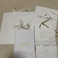 Dior DECORTE ショップ袋セット