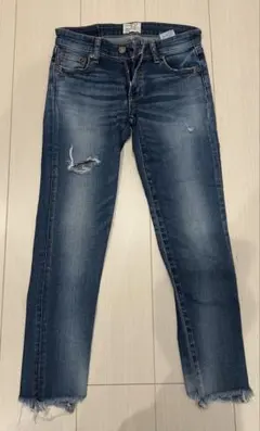 Ungrid ダメージ加工 スキニーデニム