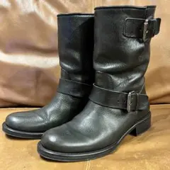 【はな様専用】本革レザー ファビオルスコーニ エンジニアブーツ 24.0 黒