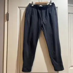 アントゲージ　グレー　ジョガーパンツ　クロップド丈