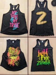 まとめ売り　ZUMBA タンクトップ 　ズンバ　等　　4点セット