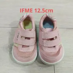 12.5cm ピンク ベビーシューズ ベルクロ IF ME 女の子