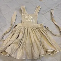 Shirley Temple ジャンバースカート ベージュ