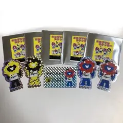 新品 5枚 阪神タイガース ミャクミャク ホログラムステッカー 万博