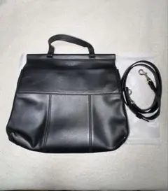 TORY BURCH ブラックショルダーバッグ