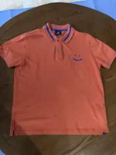 ポールスミス　メンズポロシャツ　オレンジ　M