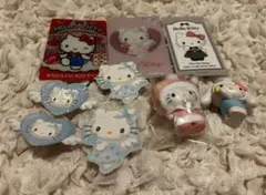 ちびっとも キティ 雪の精 ガチャガチャ ステッカー カード