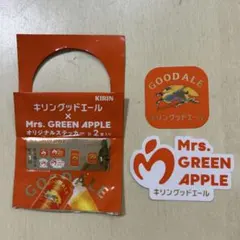 新品　KIRIN x Mrs. GREEN APPLE ステッカー 2枚セット