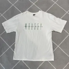 MOUSSY 刺繍ロゴ 半袖Tシャツ ホワイトのサムネイル