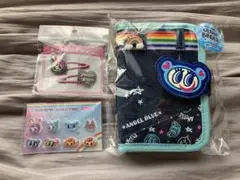 【限定品】オリンピア　エンジェルブルー　デニムバインダー　ヘアピン　ノベルティ付