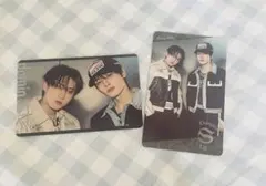 スキズ　エコパ　ユニットトレカ　チャンビン　アイエン　アプグレ特典　日本限定