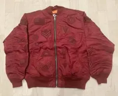 REAL SIMONS G1ラインクルーマン ジャケット チェッカーフラッグS