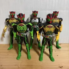 仮面ライダーオーズ ソフビ フィギュア 3体セット プラス何かの仮面 