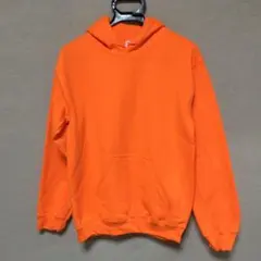 新品 GILDAN ギルダン カブリパーカー セーフティオレンジ S