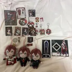 ツイステ　リドル　まとめ売り　ぬいぐるみ　アクスタ　キーホルダー　缶バッジ