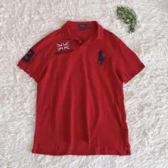 ラルフローレン ビッグポニー ポロシャツ ワインレッド sサイズ - メルカリ