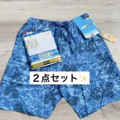 【新品タグ付き】ハーフパンツと半袖インナーTシャツセット　上下セット大きいサイズのサムネイル