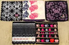 ★アナスイ☆タオルハンカチ 5枚☆ANNASUI☆