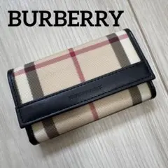BURBERRY バーバリー キーケース ノバチェック レザーのサムネイル