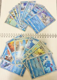 匿名配送　ポケモンカード　みずタイプ　18枚