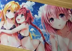 館川まこ　WNB　To LOVEる　金色の闇 プレイマット　C96　※収納袋付き ヤ*要様 【ToLOVEる】プレイマット 金色の闇(館川まこ) C96/WNB