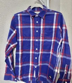 古着 ディッキーズ Dickies フランネルシャツ 長袖 チェック　S