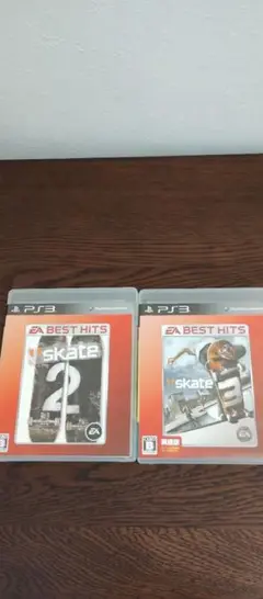PS3 skate2 skate3 2作 セット
