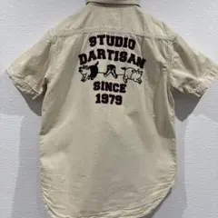 Studio D'artisan 半袖シャツ ベージュ Mサイズのサムネイル