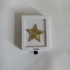 Dior ゴールド 星型ピンバッジ