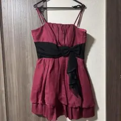Bo Dre パーティードレス　ワインレッド13号　結婚式お呼ばれ謝恩会　上品