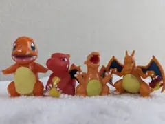 ポケモン ヒトカゲ リザード リザードン フィギュア 3点セット - メルカリ