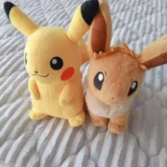 ポケモン ぬいぐるみ ピカチュウ&イーブイ まとめ